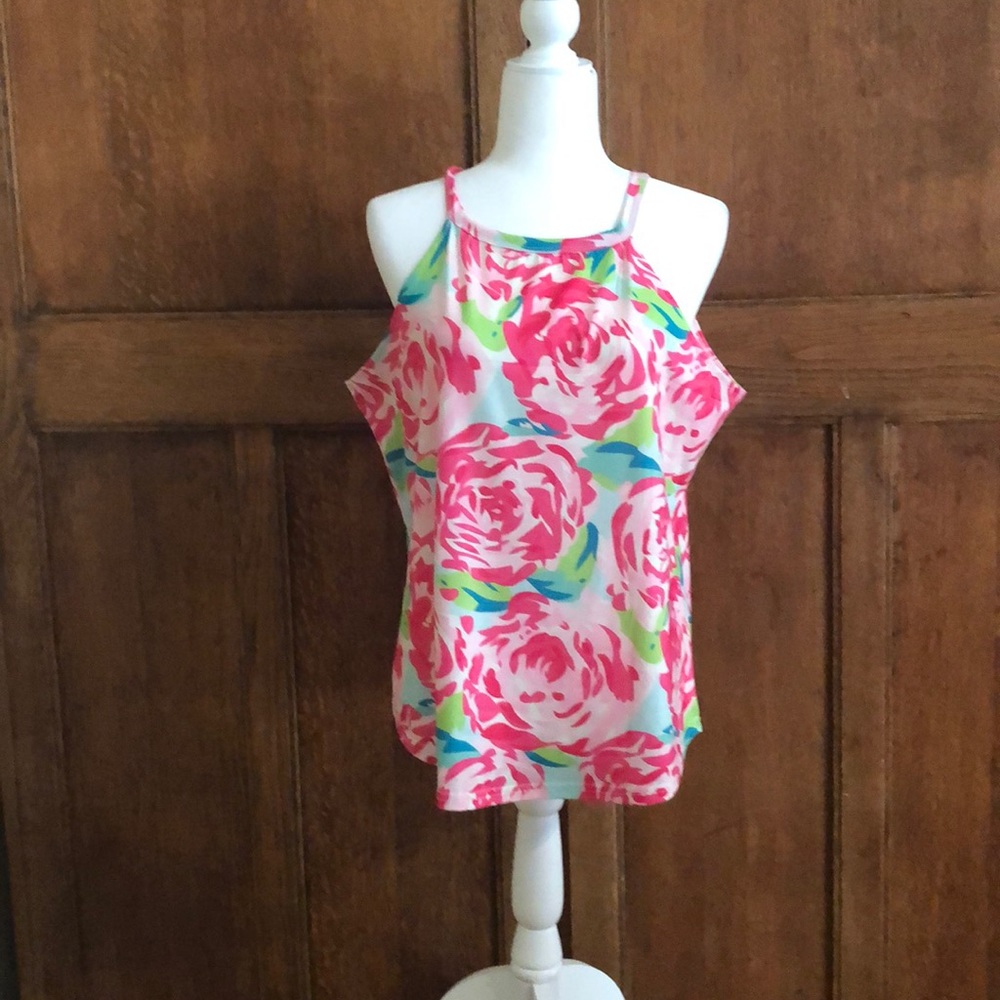 Floral tank top